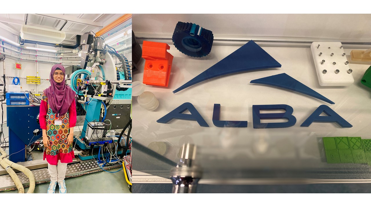 Catching Atoms in Motion: First Beamtime Experience at ALBA Synchrotron